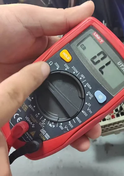 quickly identify Manifold vs. Nozzle Heaters using a Multimeter
